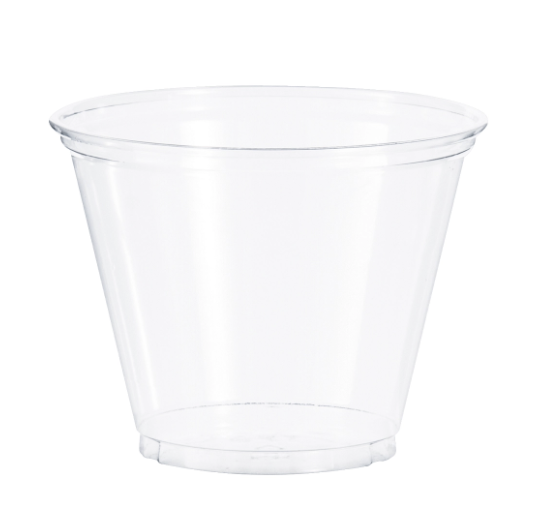 Vaso Bajo de PET de 9 oz (266 mL)