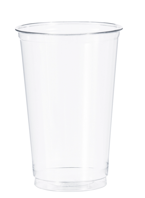 Vaso de PET de 20 oz (591 mL)