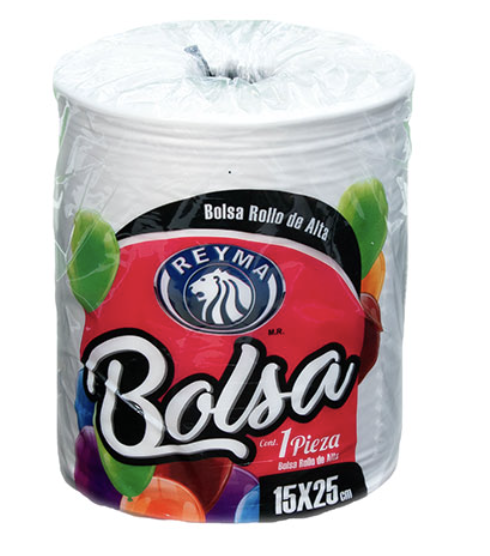 Bolsa en rollo 15 x 25 cm