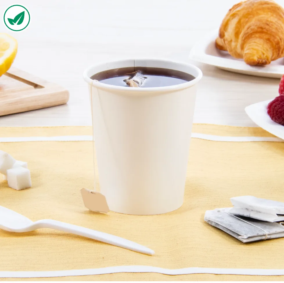 Vaso de Papel para Bebidas Calientes de 10 oz 