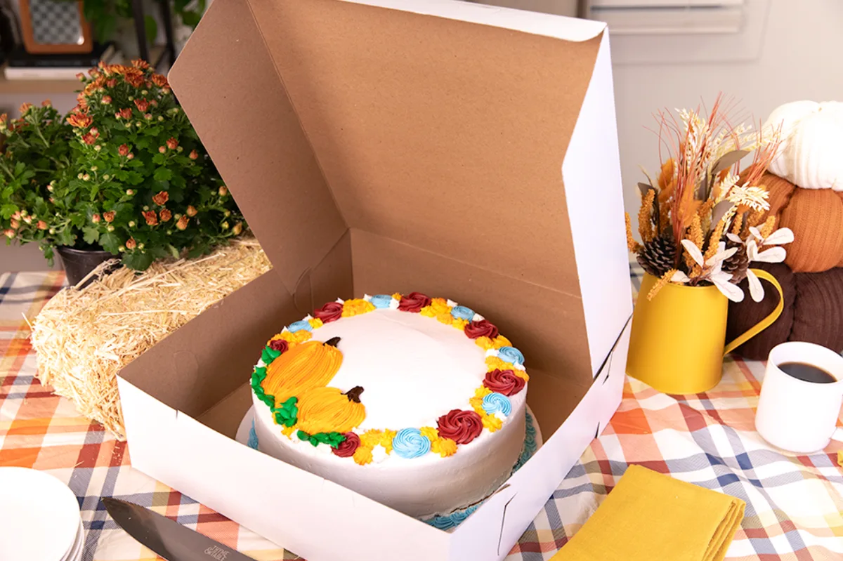 Caja Estándar para Panadería  16X16X5"