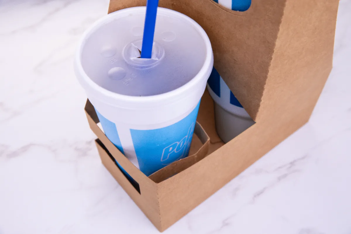 Portavasos para 2 Bebidas
