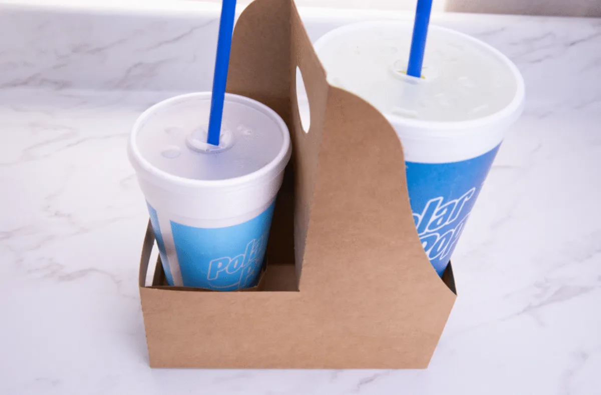 Portavasos para 2 Bebidas