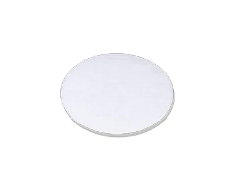 Base Circular Blanca Moteada de Cartón Corrugado 6"