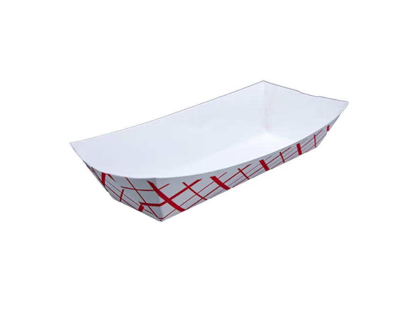 Charola para Hot Dog Red Check 7"