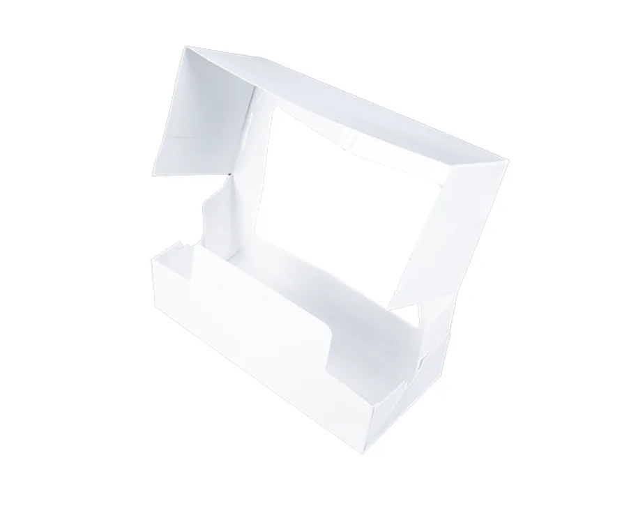 Caja para Panadería con Ventana 9x4x3 1/2"