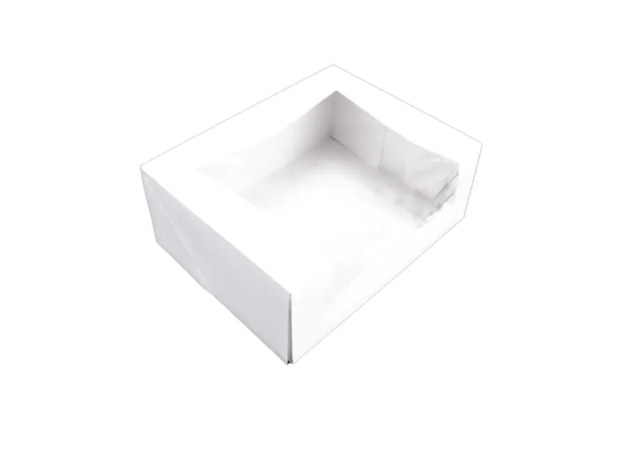 Caja para Panadería con Ventana 9X7X3-1/2"