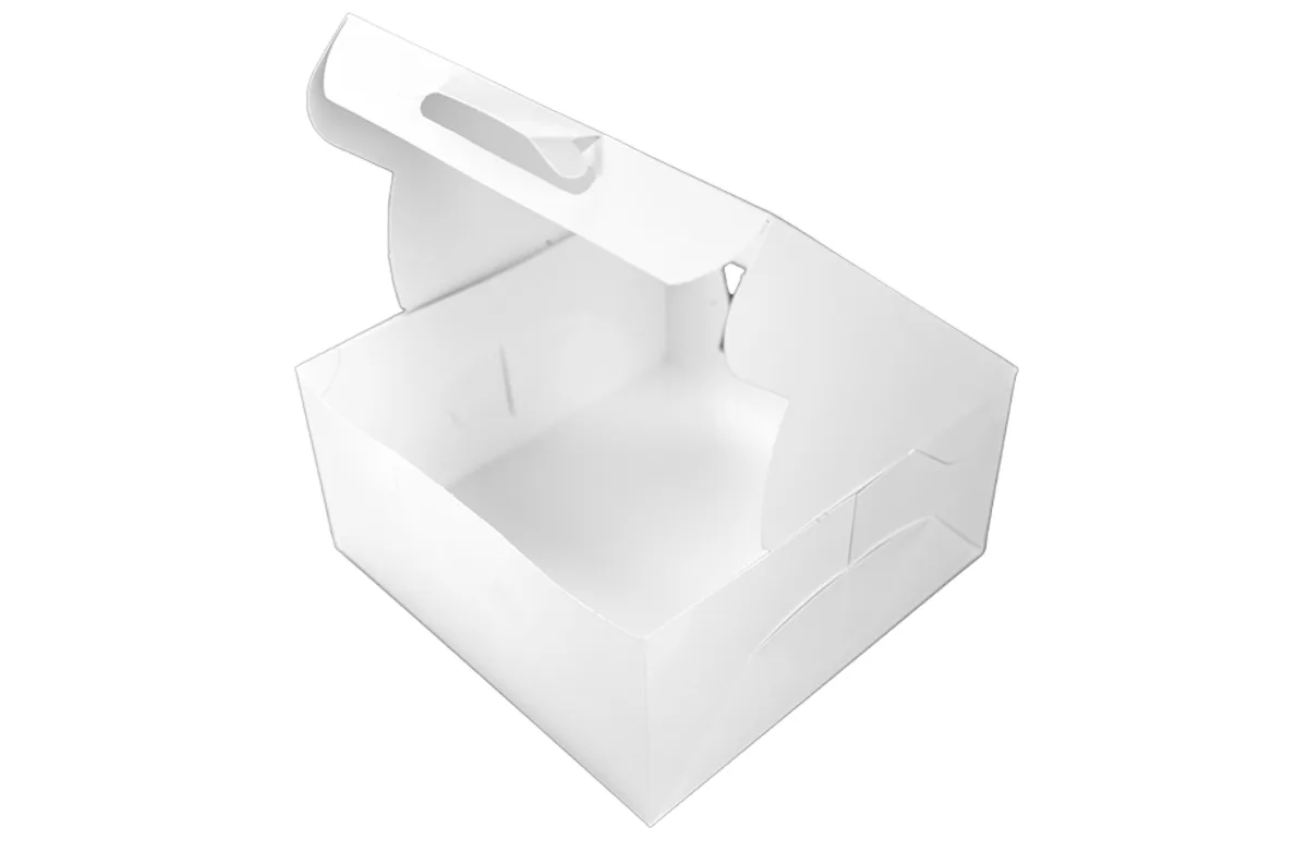 Caja para Panadería con Ventana 10X10X5"