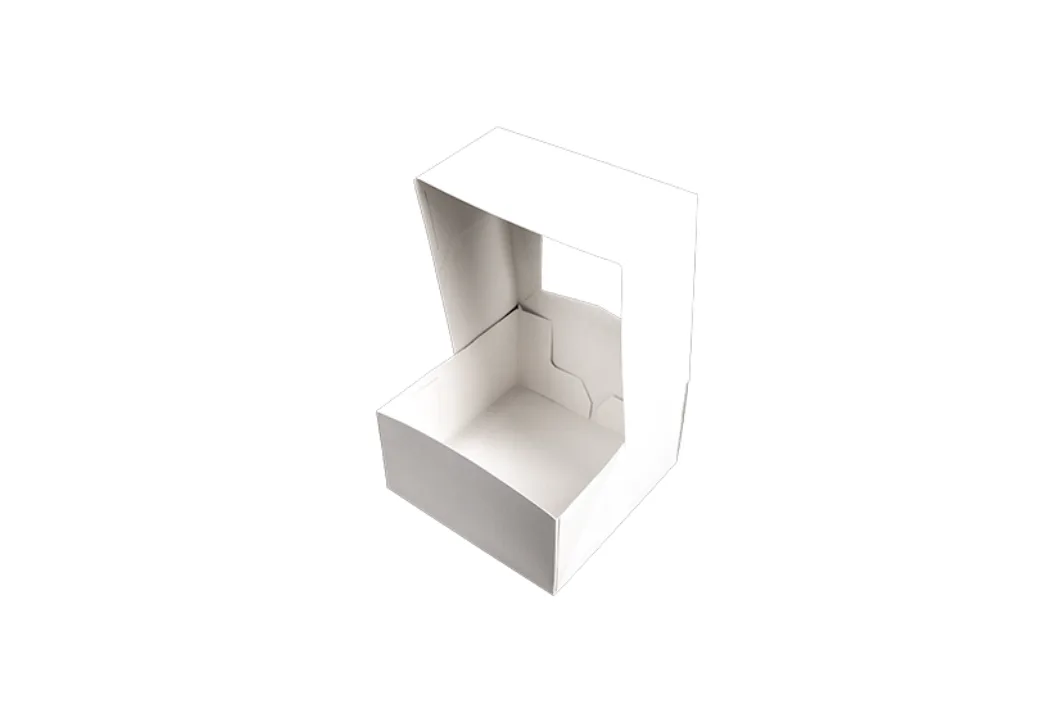 Caja para Panadería con Ventana  6X6X3"