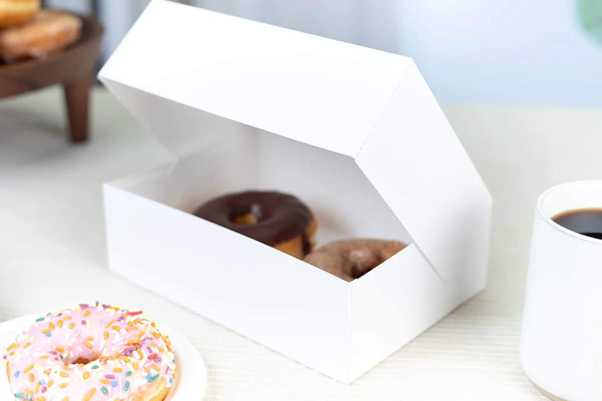 Caja para Panadería con Ventana 8X5-3/4X2-1/2"