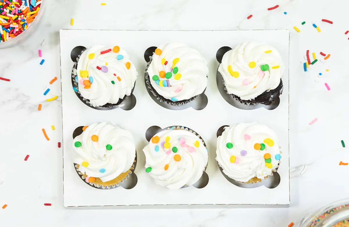 Inserto para 6 Cupcakes