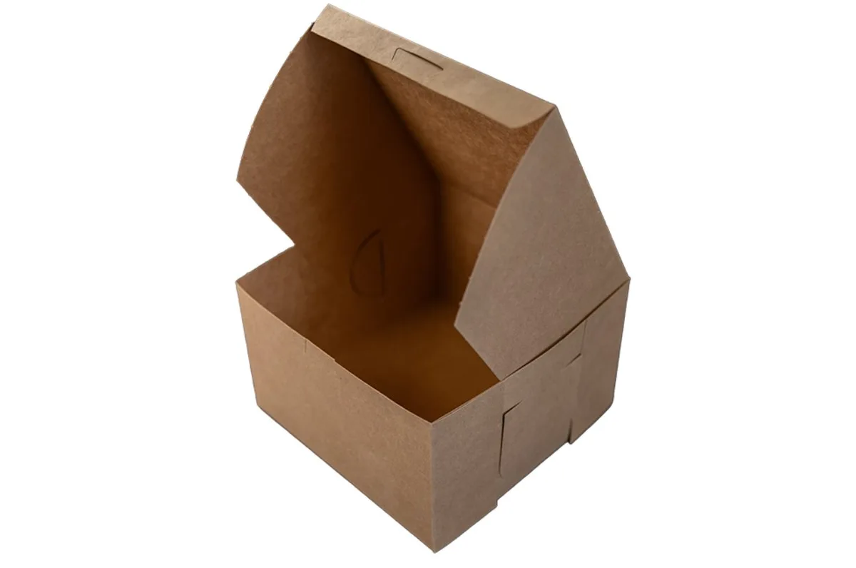 Caja Premium Kraft Natural para Panadería
