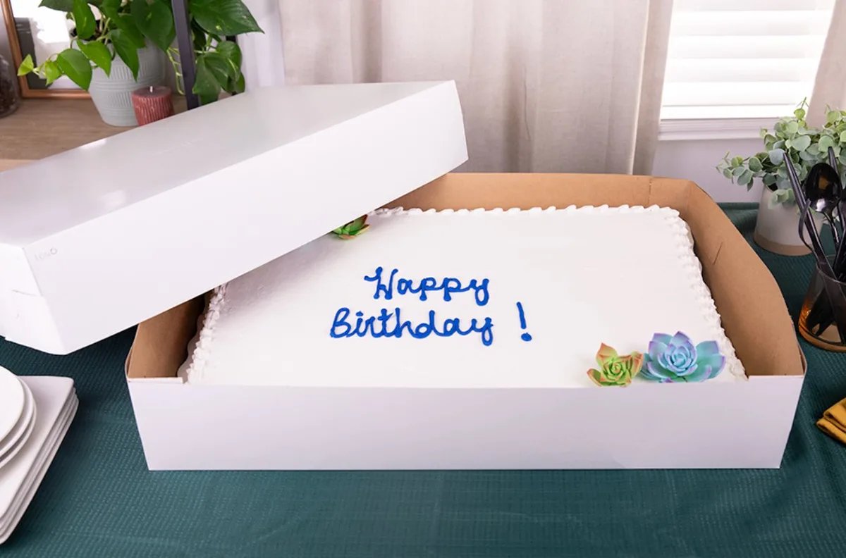 Caja Premium para Panadería 26X18-1/2X4"