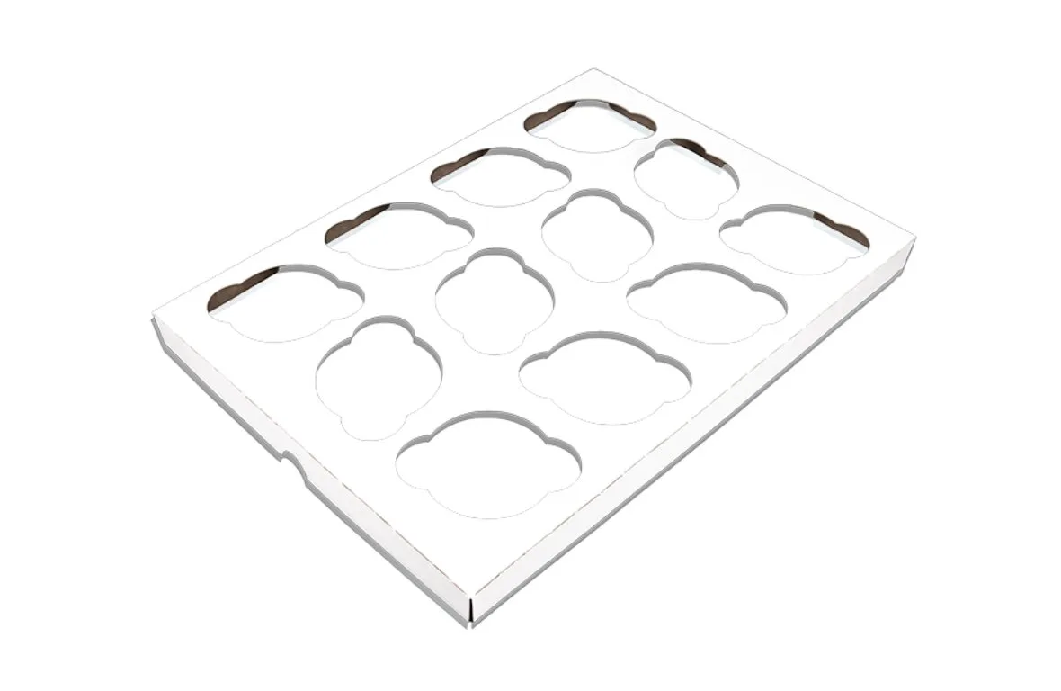 Inserto para 12 Cupcakes