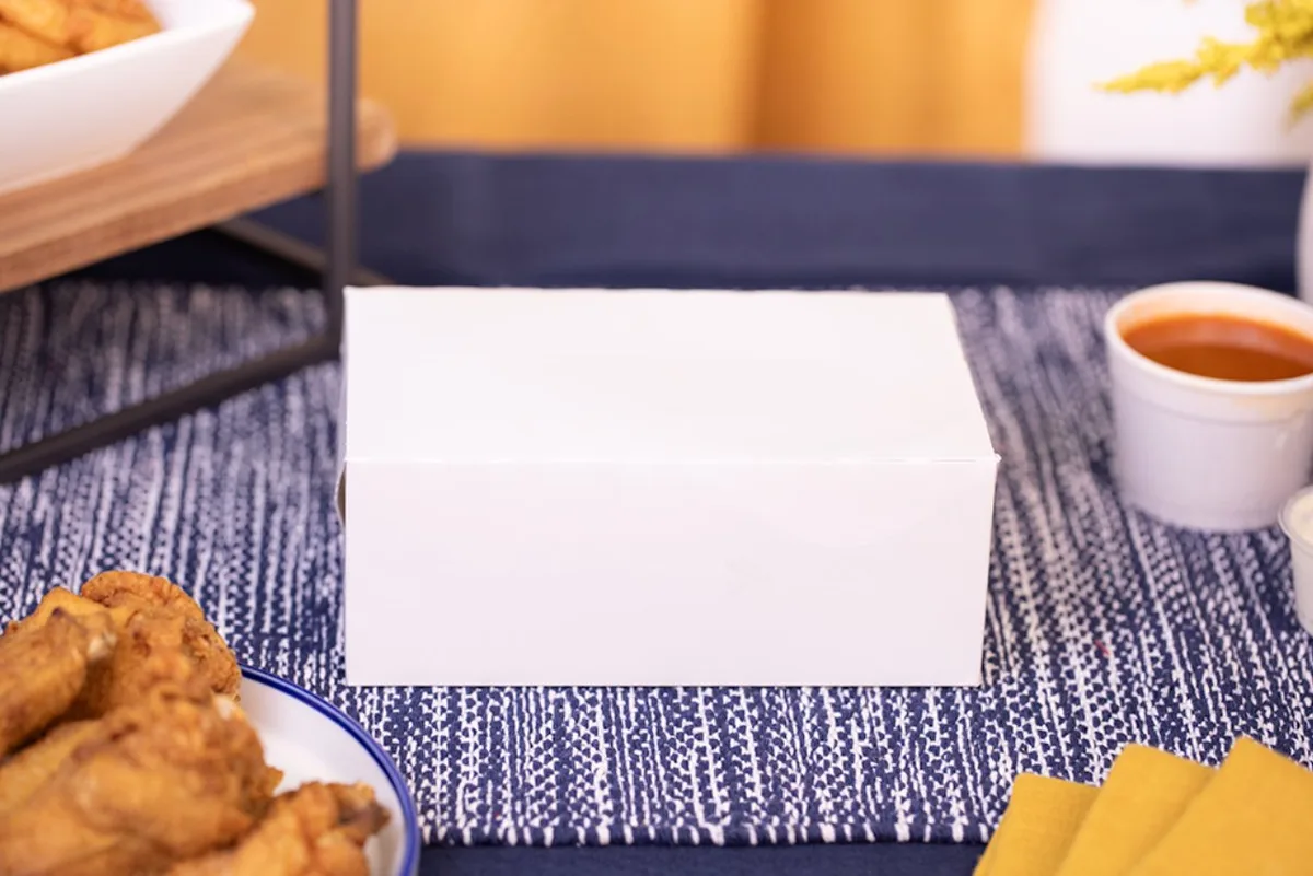 Caja Mediana para Lunch Fast Top 7X41/2X2"