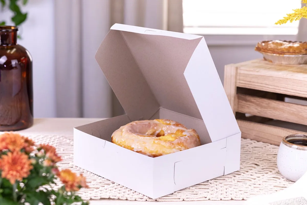 Caja Estándar para Panadería 9X9X3"