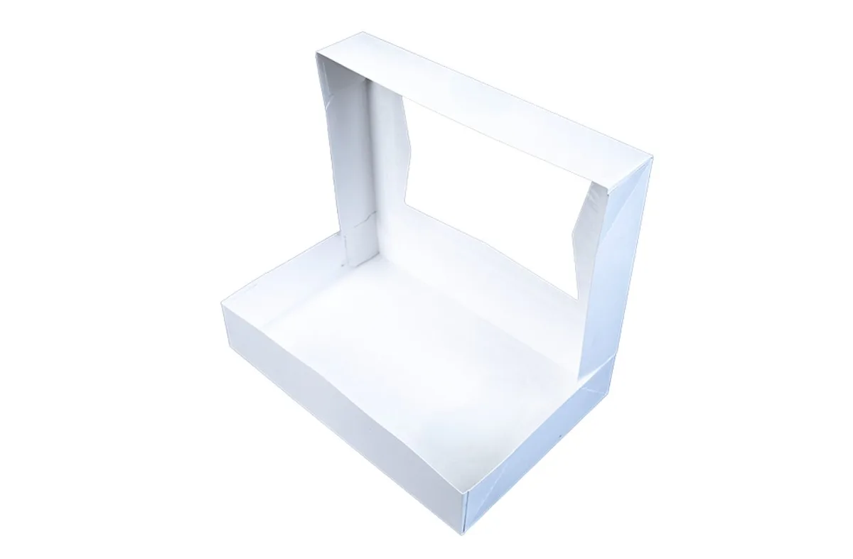 Caja para Panadería con Ventana 12X8X2-1/4"