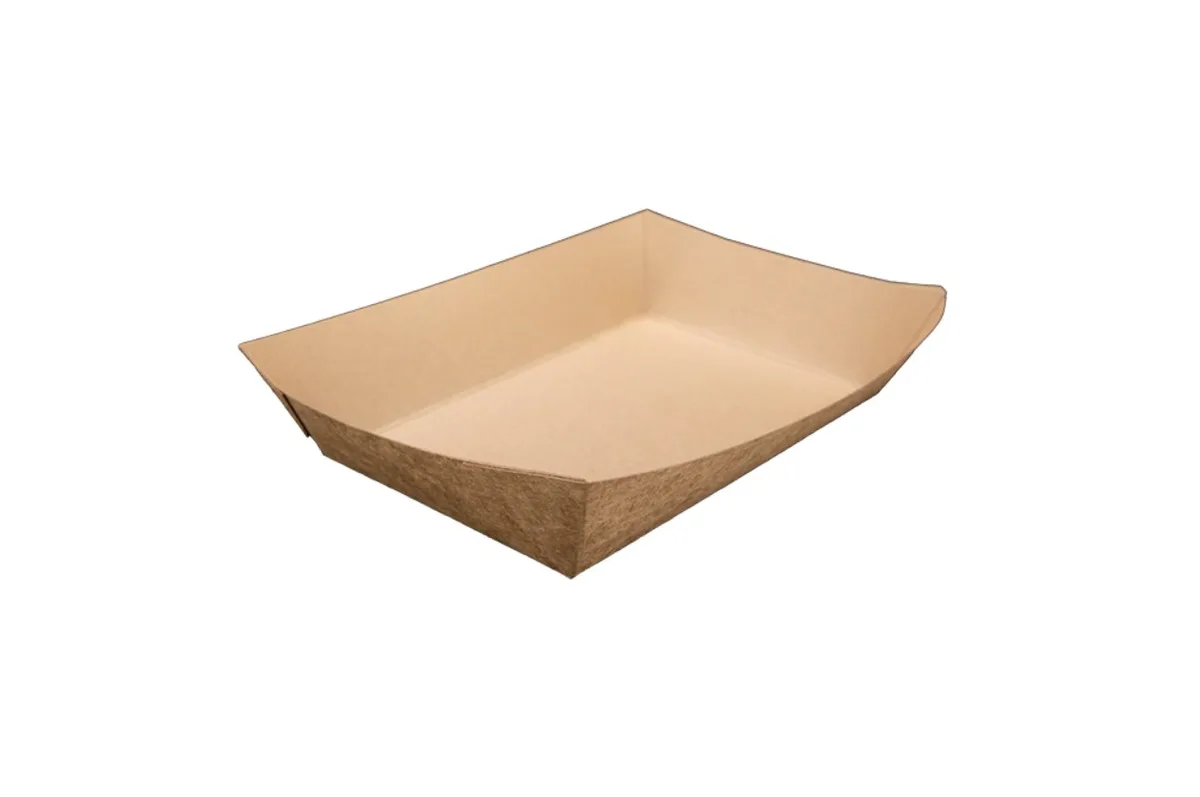 Charola "Lunch Tray" Kraft para Alimentos
