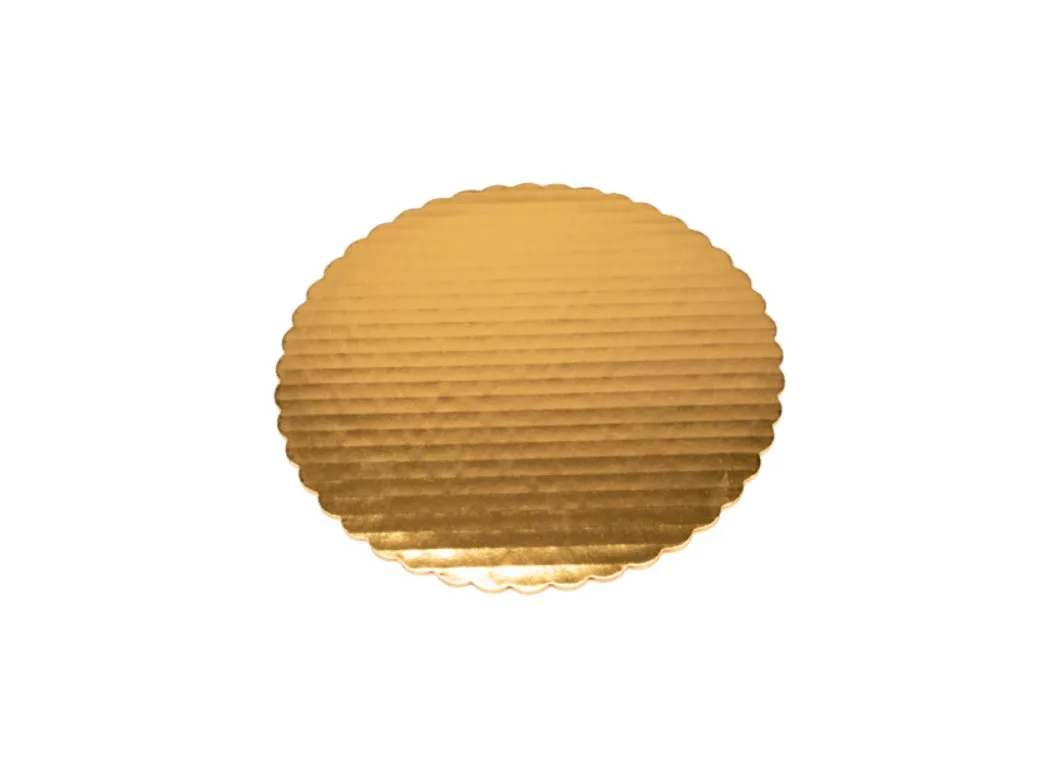 Círculo Dorado para Pastel 9"