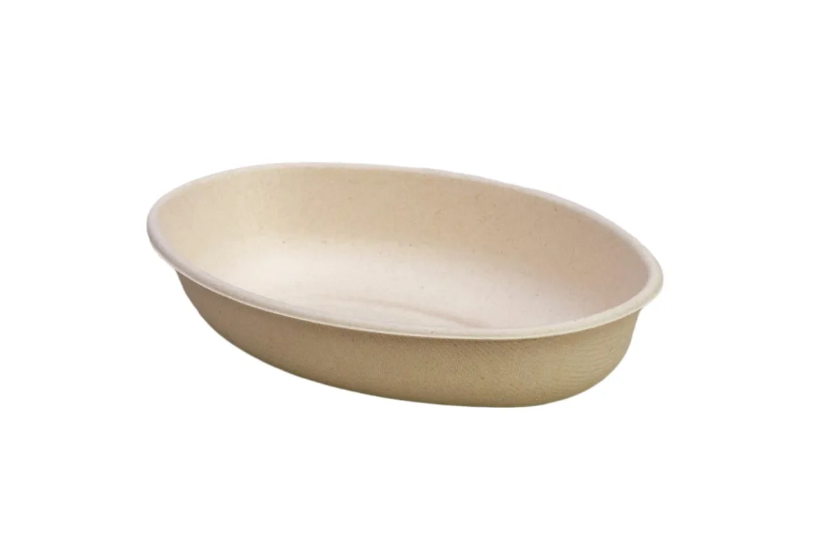 Tazón Ovalado ChampWare® Natural de 18 oz