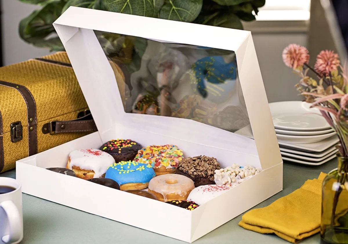 Caja para Panadería con Ventana 16x12x2-1/4"