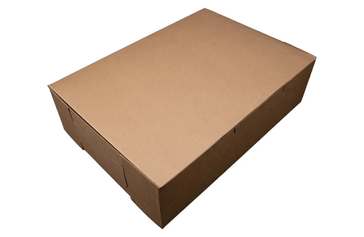 Caja Premium Kraft para Panadería 14X10X4"