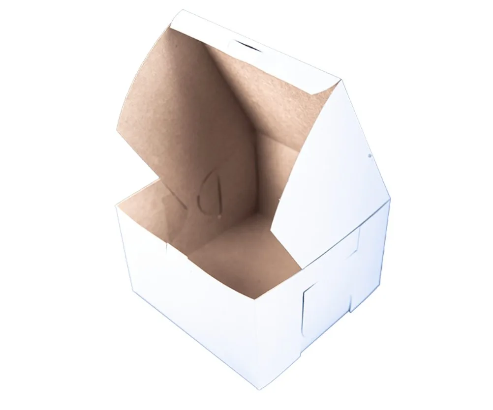 Caja para Panadería sin Ventana  8X8X5"