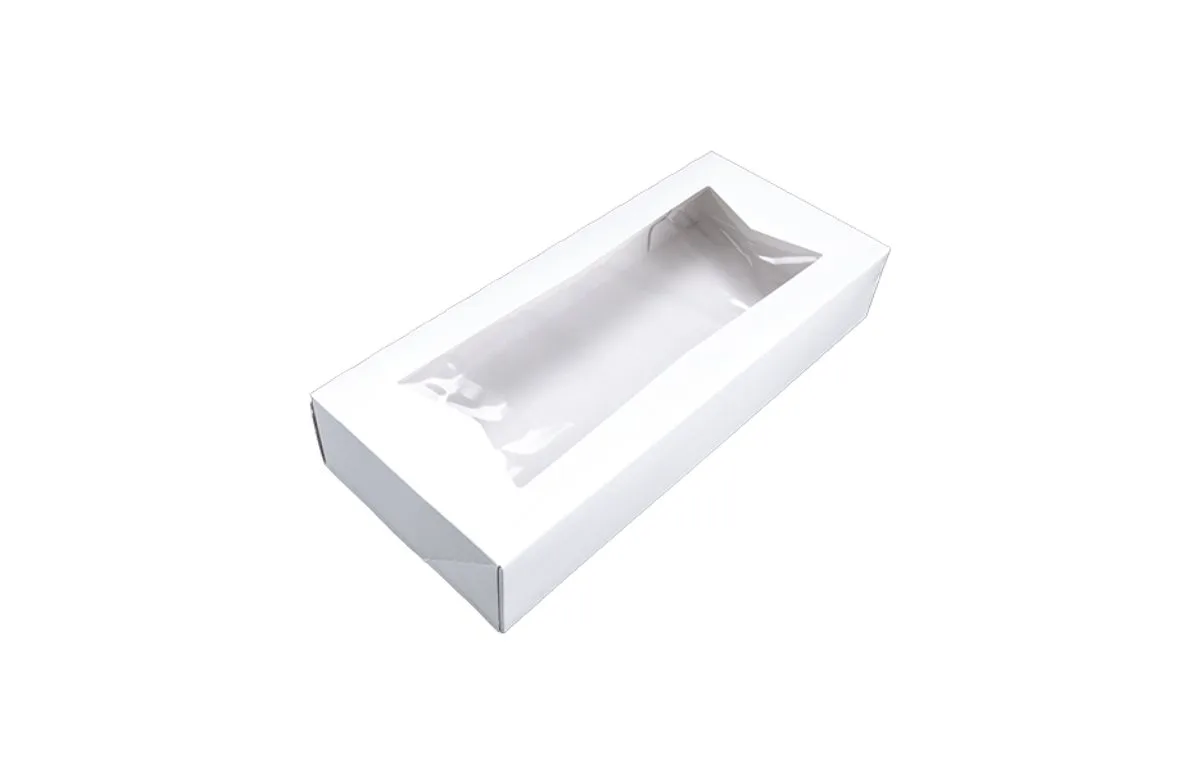 Caja para Panadería con Ventana 12.5X5.5X2.25"