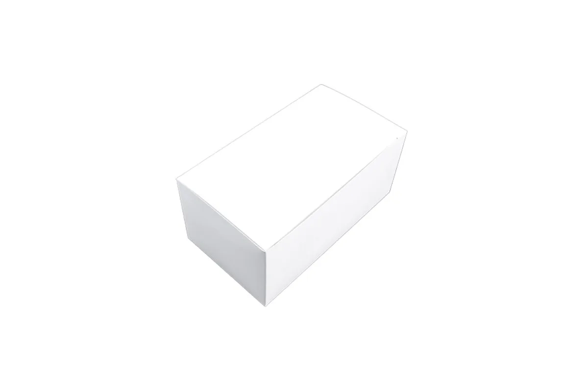 Caja Blanca para Comida con Tapa Tipo Pestaña