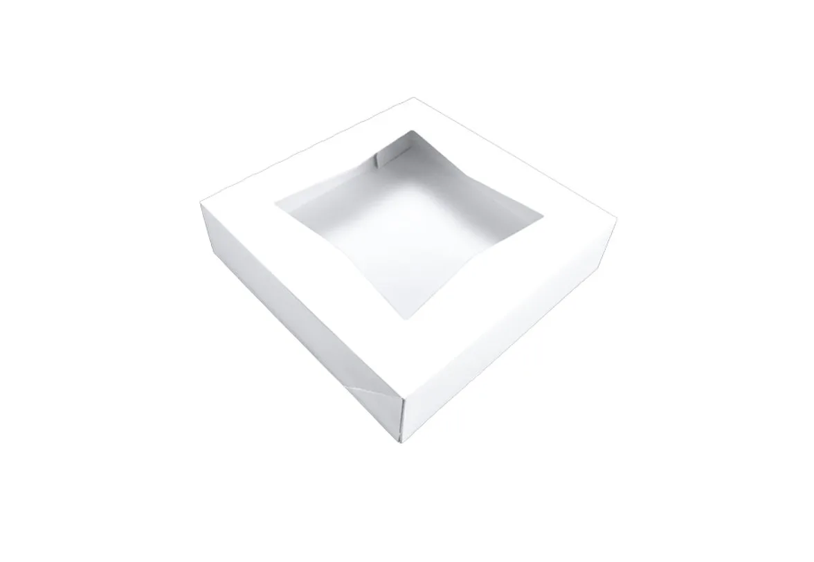 Caja para Panadería con Ventana 10X10X2.5"