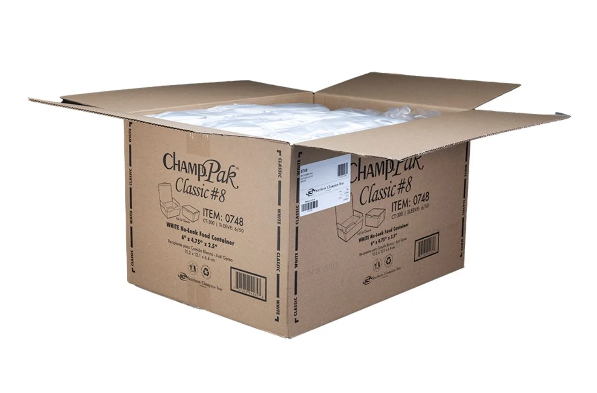 Contenedor #8 Classic White ChampPak®