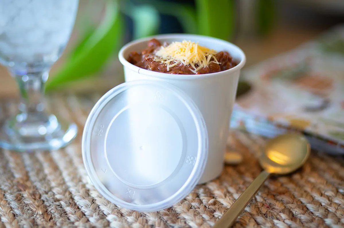 Tapa para Contenedor de Alimentos 6 oz, 8 oz, 12 oz y 16 oz altos