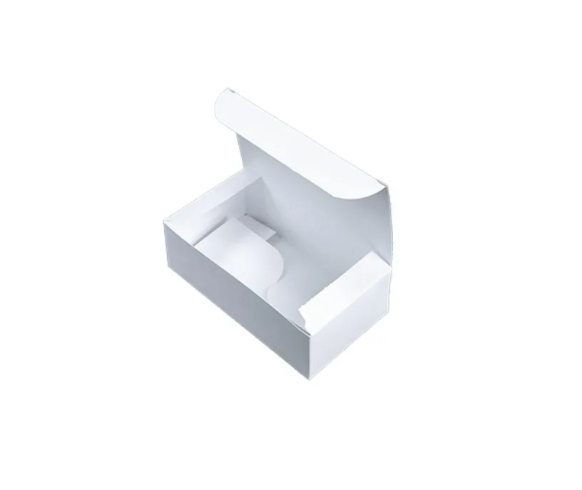 Caja Mediana para Snacks con Tapa Tipo Pestaña