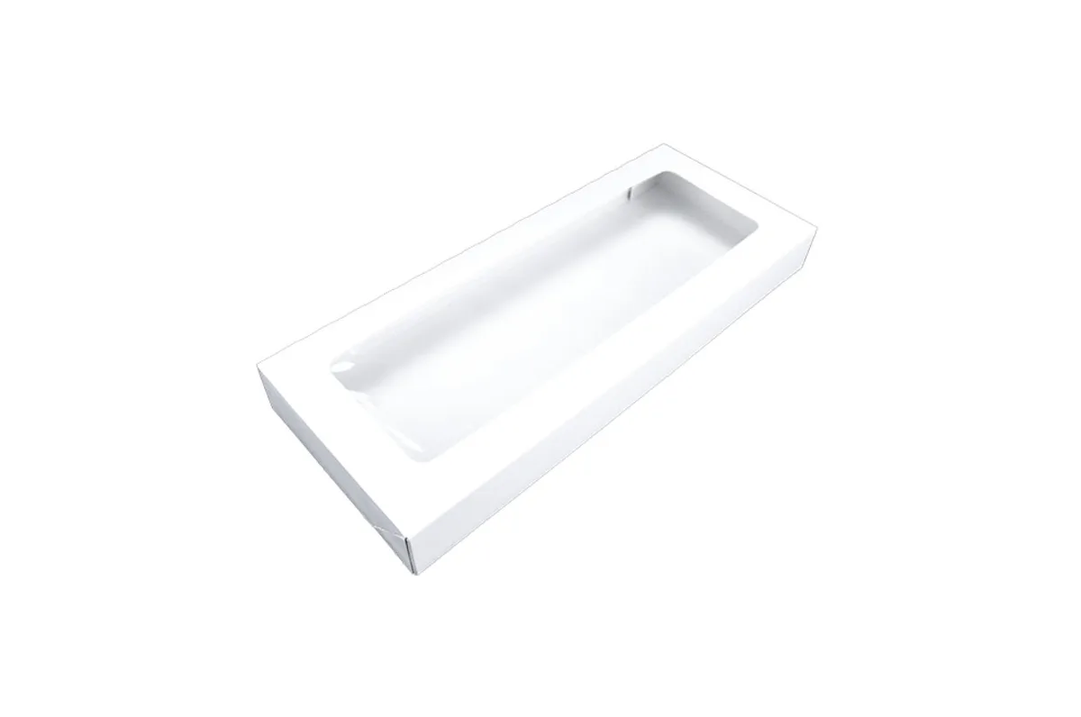 Caja para Panadería con Ventana 16x6-1/2x1-3/4