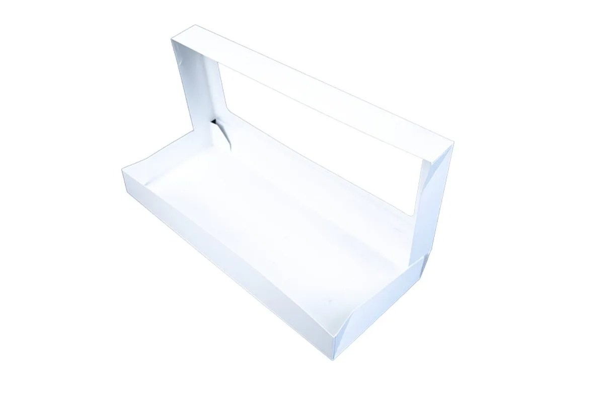 Caja para Panadería con Ventana 16x6-1/2x1-3/4