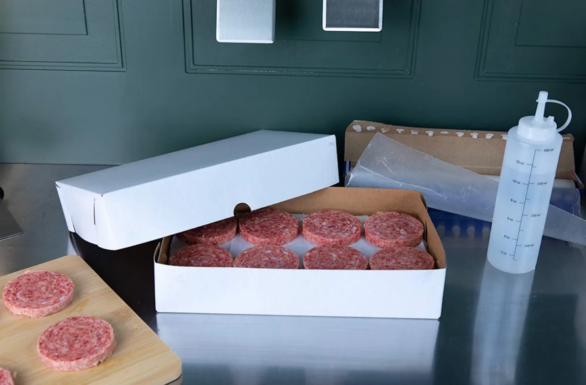 Caja para Salchichas y Carnes