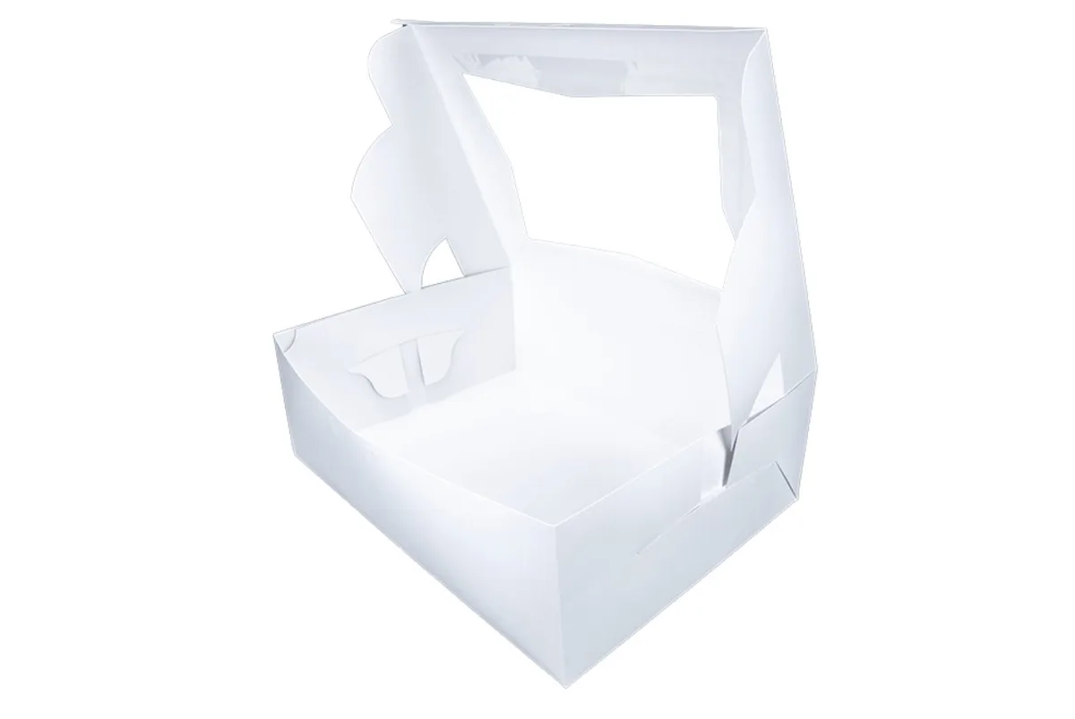 Caja para Panadería con Ventana 19X14X6 -1/2