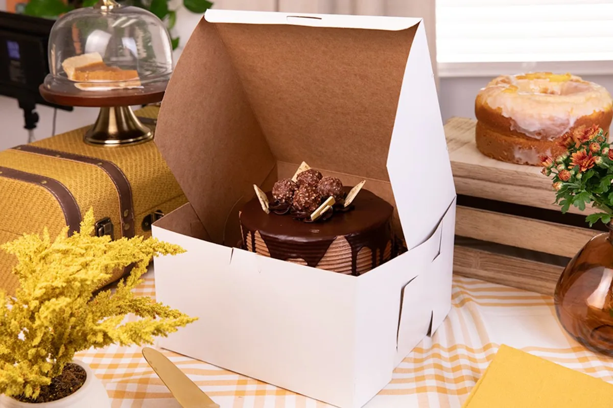 Caja Premium para Panadería 10X10X6"