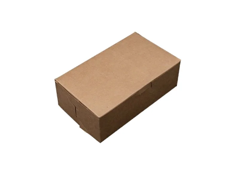 Caja Premium Kraft para Panadería 6-1/4x3-3/4x2-1/8"