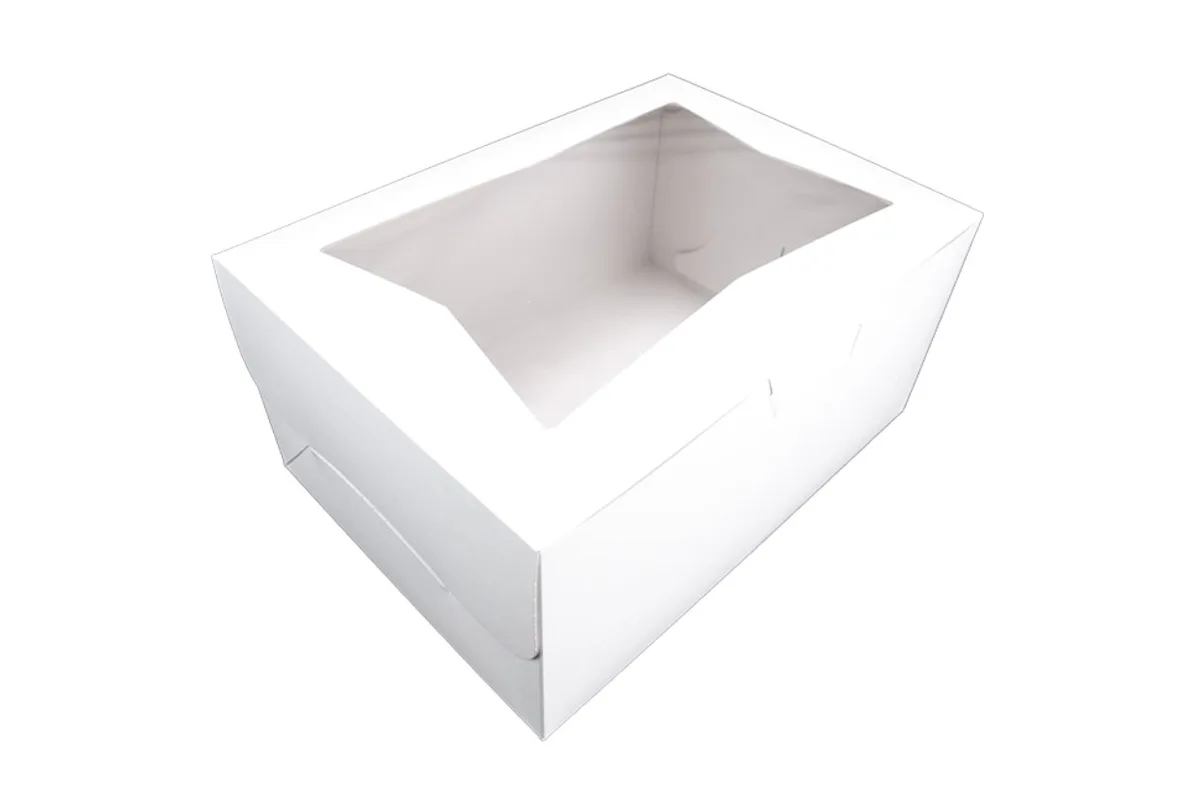 Caja para Panadería con Ventana 14X10X6 -1/2