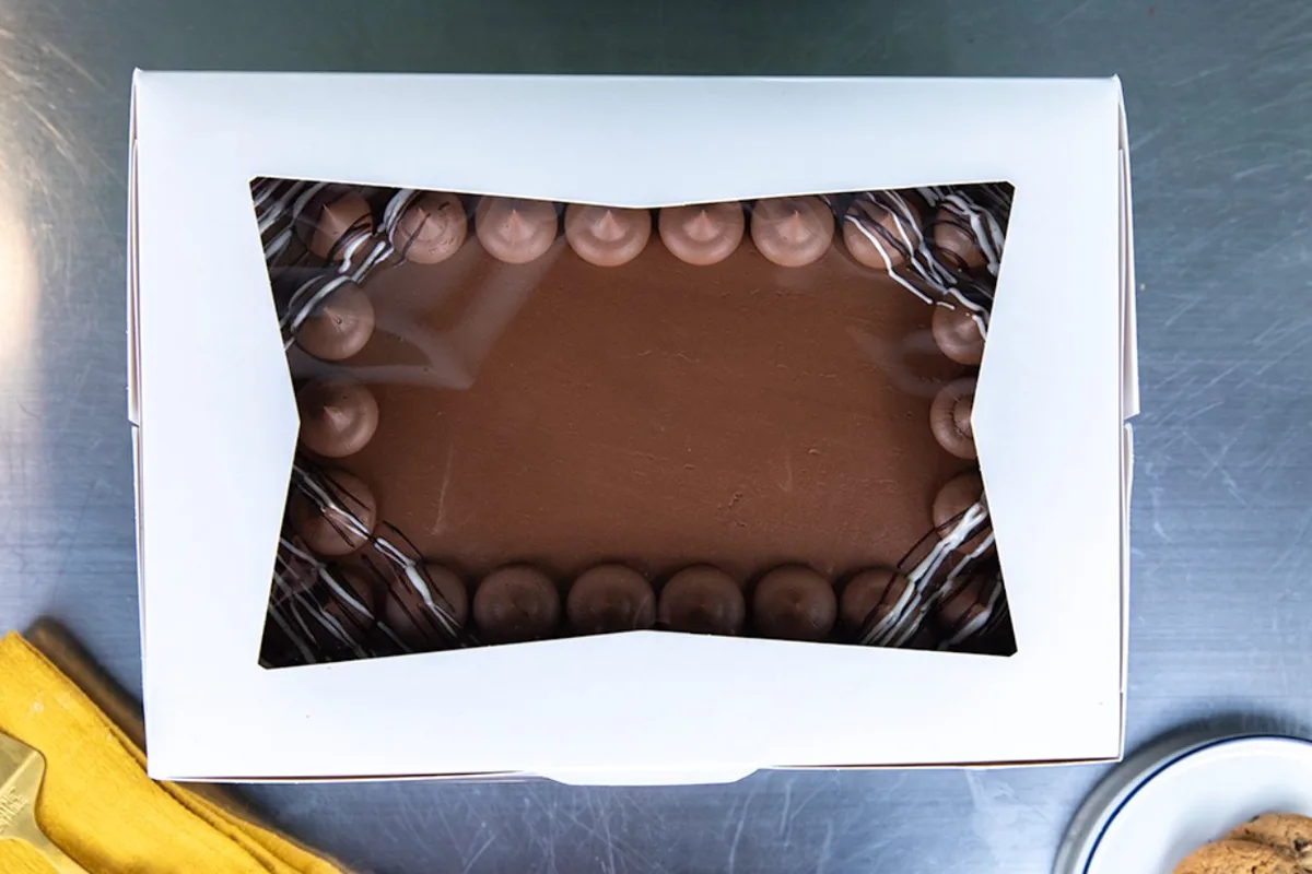 Caja para Panadería con Ventana 14X10X6 -1/2