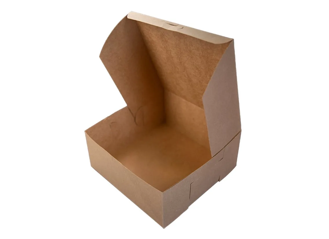 Caja Premium Kraft para Panadería 9X9X4