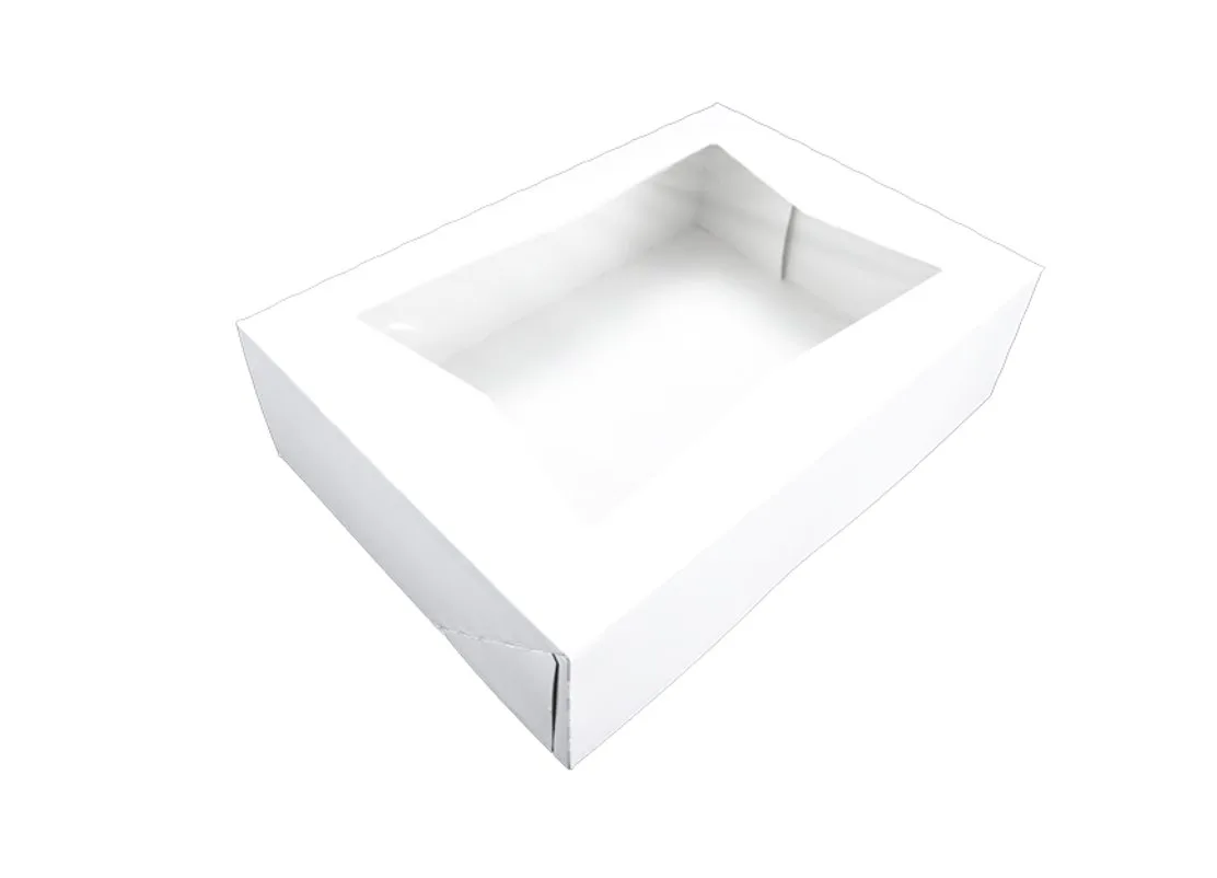 Caja para Panadería con Ventana 14X10X4"