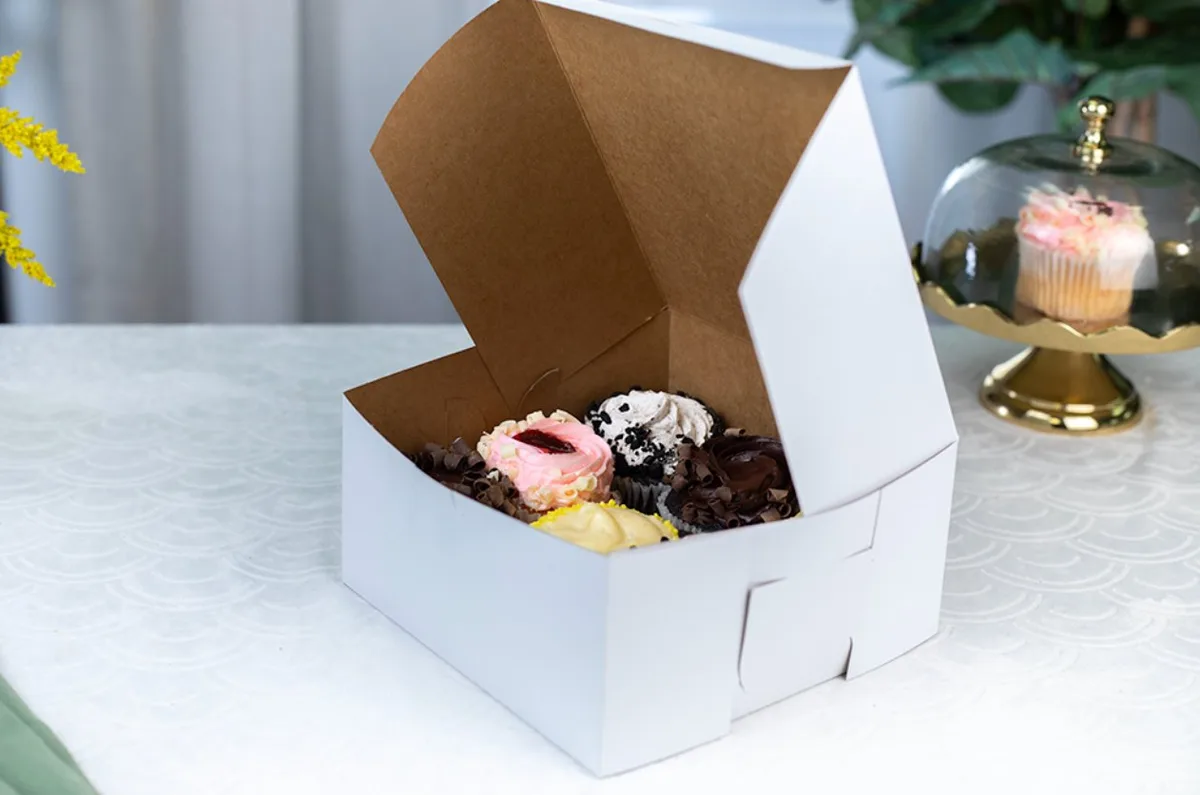 Caja Premium para Panadería 8X8X4"