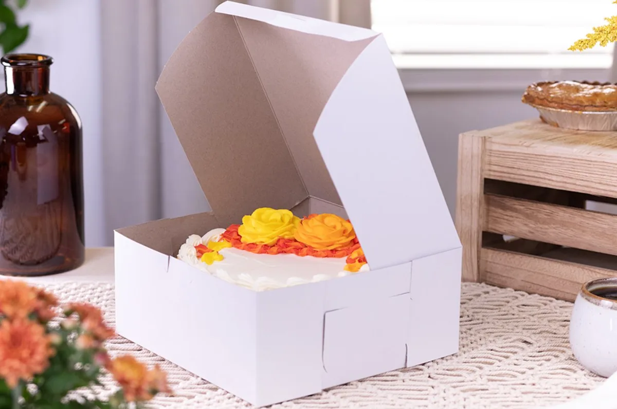 Caja Estándar para Panadería  9X9X4"
