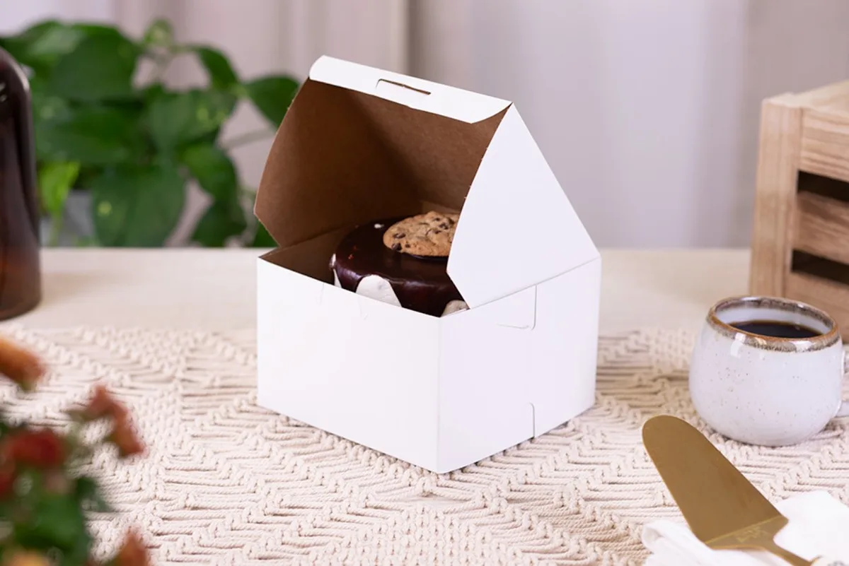 Caja Premium para Panadería  6X6X4"