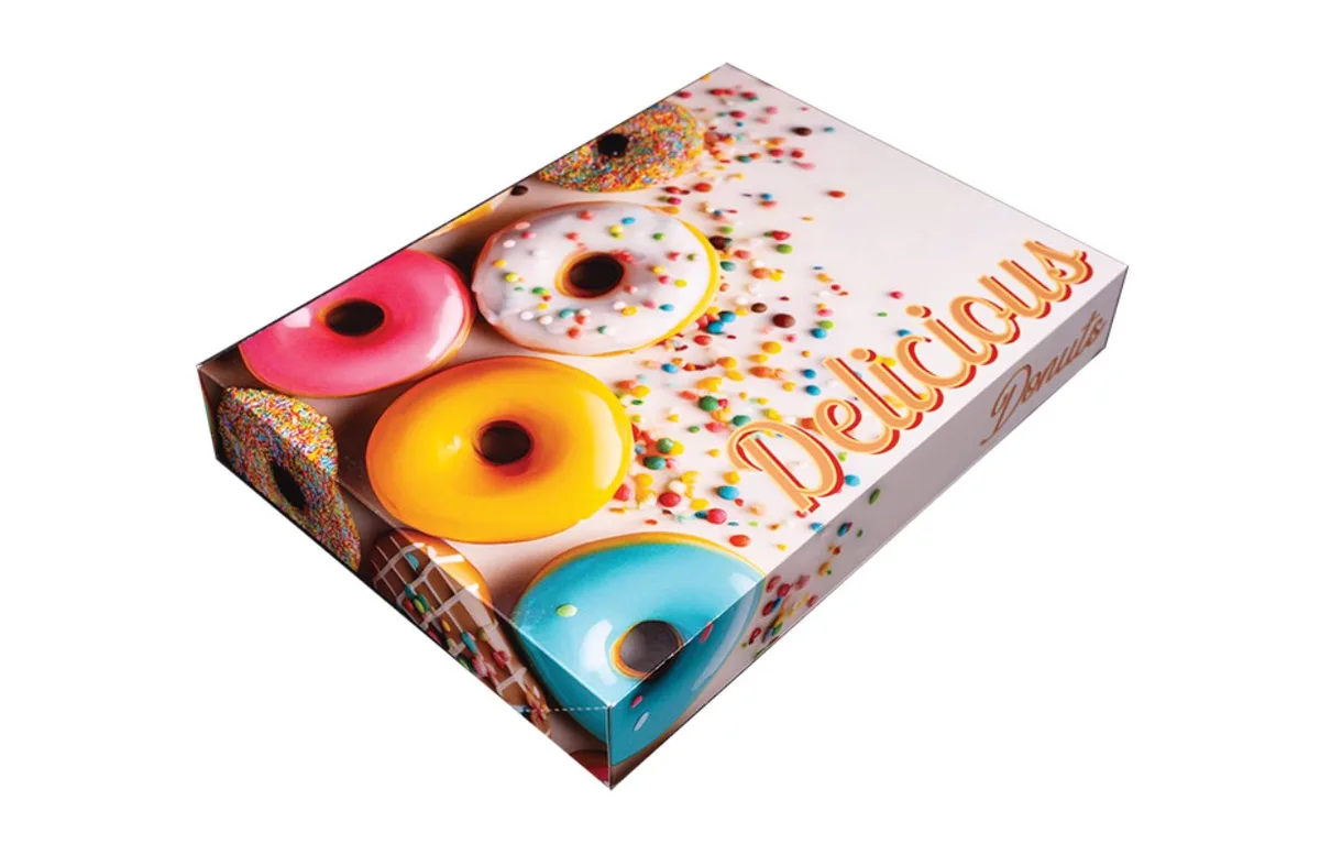 Caja para Docena de Donas “Delicious”