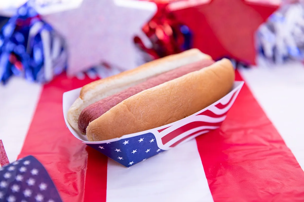 Charola para Alimentos #50  U.S. Flag