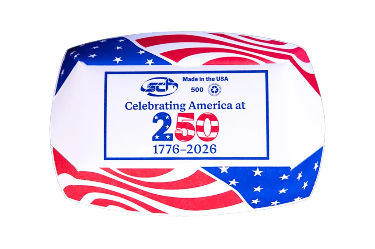 Charola para Alimentos #50  U.S. Flag