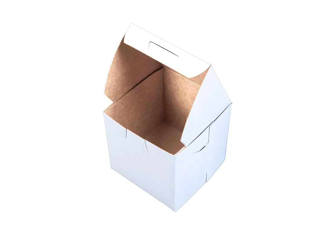 Caja Premium para Panadería 4.5X4.5X4.5"